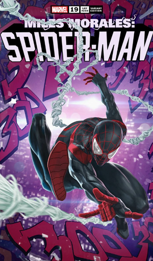 
                  
                    Load image into Gallery viewer, MILES MORALES SPIDER-MAN #19 SKAN SRISUWAN ASM #300 HOMAGE TRADE DRESS, VIRGIN, COLOR SPLASH VIRGIN VARIANT SET OF 3 (10/21/2020)
                  
                